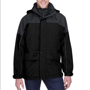 North end 3 in 1 two tone parka (jacket)